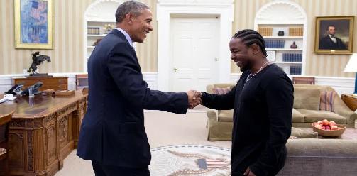 Kendrick Lamar - Visited Barack Obama